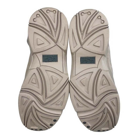 UGG Australia Womens Beige Ultimate Short 5275 Genuine Leather Winter Boots Sz 6 - Picture 8 of 10